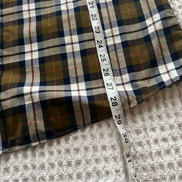 Lands End Men’s No Iron Traditional Fit Long Sleeve Plaid Shirt - Picture 16 of 16